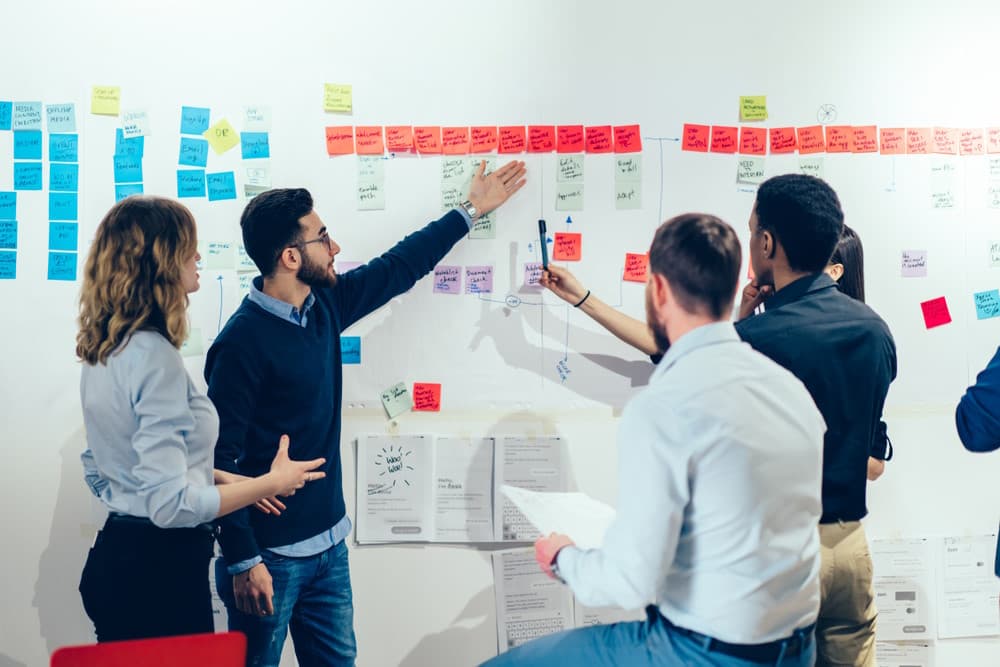 Project team planning session